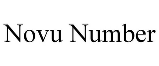 NOVU NUMBER