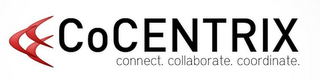 COCENTRIX CONNECT. COLLABORATE. COORDINATE.