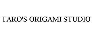 TARO'S ORIGAMI STUDIO