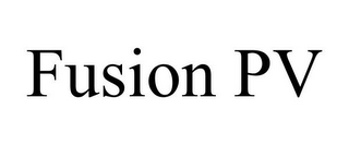 FUSION PV