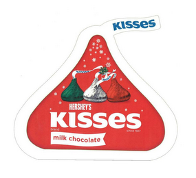 HERSHEY'S KISSES BRAND SINCE 1907 MILK CHOCOLATE KISSES