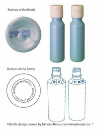 MRI CMD BOTTOM OF THE BOTTLE NO BPA/BPH MATERIALS PRODCUT OF UTAH, USA