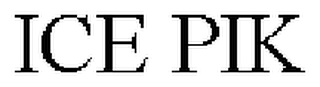 ICE PIK