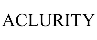 ACLURITY