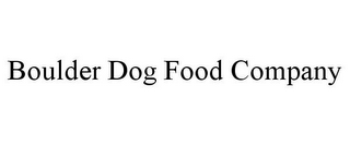 BOULDER DOG FOOD COMPANY