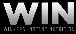 WIN WINNERS INSTANT NUTRITION