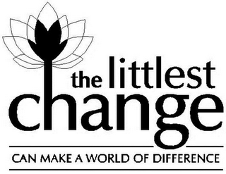 THE LITTLEST CHANGE CAN MAKE A WORLD OF DIFFERENCE