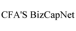 CFA'S BIZCAPNET