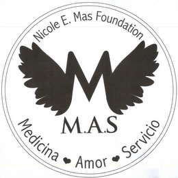 NICOLE E. MAS FOUNDATION M.A.S. MEDICINA AMOR SERVICIO