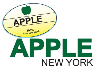 APPLE NEW YORK APPLE 100% PURE NEW YORK