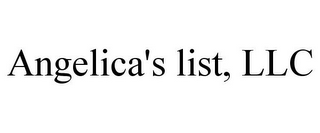 ANGELICA'S LIST, LLC