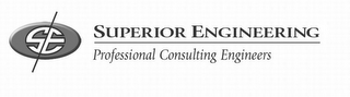 SE SUPERIOR ENGINEERING PROFESSIONAL CONSULTING ENGINEERS