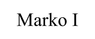 MARKO I