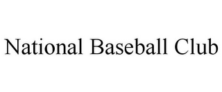 NATIONAL BASEBALL CLUB