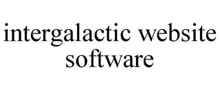 INTERGALACTIC WEBSITE SOFTWARE