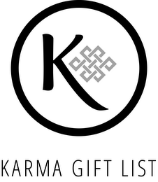 KARMA GIFT LIST