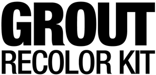 GROUT RECOLOR KIT