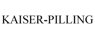 KAISER-PILLING