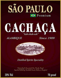 CACHAÇA SÃO PAULO