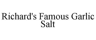 RICHARD'S FAMOUS GARLIC SALT