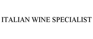 ITALIAN WINE SPECIALIST