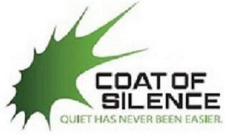 COAT OF SILENCE QUIET HAS NEVER BEEN EASIER