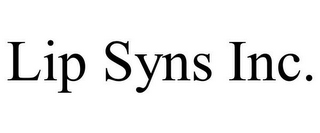 LIP SYNS INC.