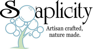 SOAPLICITY ARTISAN CRAFTED, NATURE MADE.