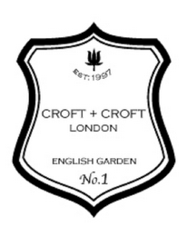 EST. 1997 CROFT + CROFT LONDON ENGLISH GARDEN NO. 1