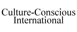 CULTURE-CONSCIOUS INTERNATIONAL