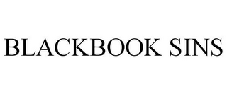 BLACKBOOK SINS