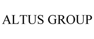 ALTUS GROUP