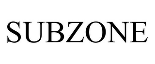 SUBZONE