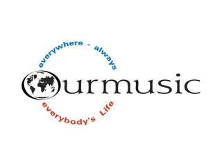 OURMUSIC EVERYWHERE - ALWAYS EVERYBODY'S LIFE