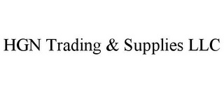 HGN TRADING & SUPPLIES LLC