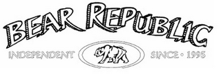 BEAR REPUBLIC INDEPENDENT SINCE 1995