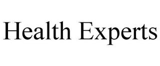 HEALTH EXPERTS