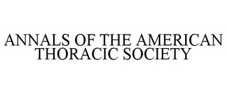 ANNALS OF THE AMERICAN THORACIC SOCIETY