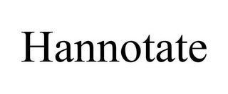 HANNOTATE