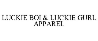 LUCKIE BOI & LUCKIE GURL APPAREL