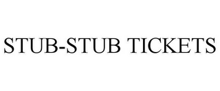 STUB-STUB TICKETS