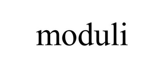 MODULI