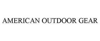 AMERICAN OUTDOOR GEAR