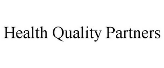 HEALTH QUALITY PARTNERS