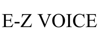 E-Z VOICE