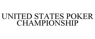UNITED STATES POKER CHAMPIONSHIP