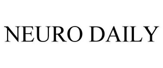 NEURO DAILY