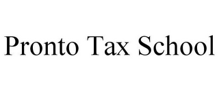 PRONTO TAX SCHOOL