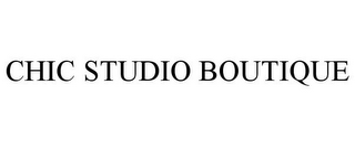 CHIC STUDIO BOUTIQUE