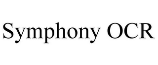 SYMPHONY OCR